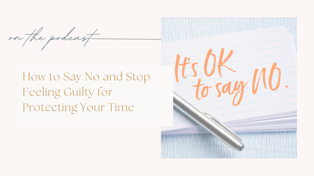 Struggling to set boundaries? Learn how to say no without guilt, protect your time, and steward your schedule with confidence. Tune into this faith-based podcast episode for practical tips on overcoming overcommitment and reclaiming your time!